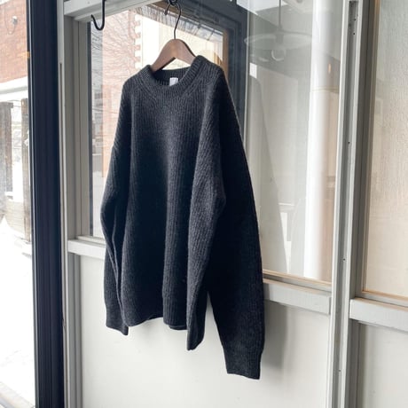 YAECA [CONTEMPO]　カシミヤクルーネックニット - UNISEX
