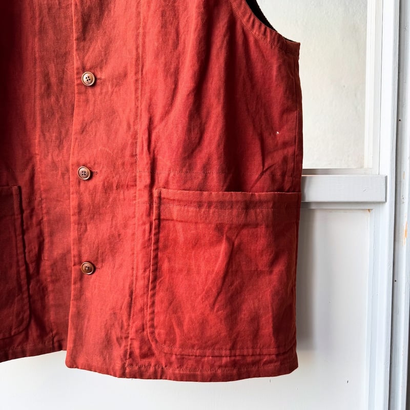 YAECA WRITE ヤエカライト Work Vest ベロアワークベスト YAECA WRITE ヤエカライト 日本製 Work Vest ベロアワークベスト 14360