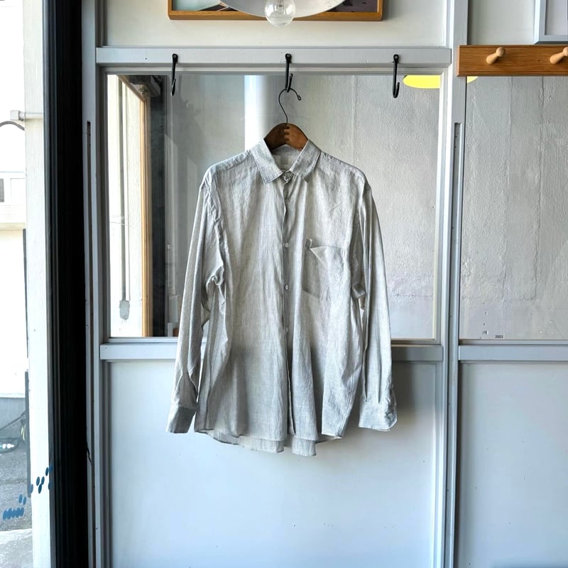 COMOLI KHADIコットン コモリシャツ | Less Higashikawa COMOLI KHADIコットン コモリシャツ | Less Higashikawa