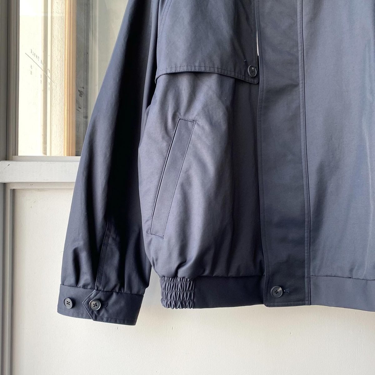 stein OVERSIZED HARRINGTON ZIP JACKET - ST.50
