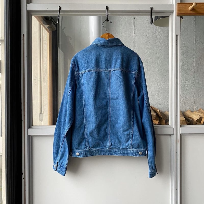 AURALEE SELVEDGE LIGHT DENIM BLOUSON | Less AURALEE SELVEDGE LIGHT DENIM BLOUSON | Less