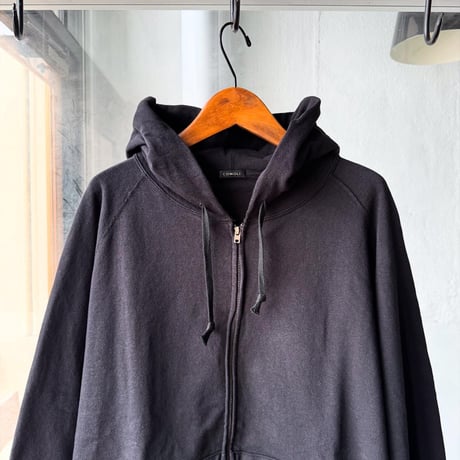 COMOLI　LWコットン裏毛 ジップパーカ