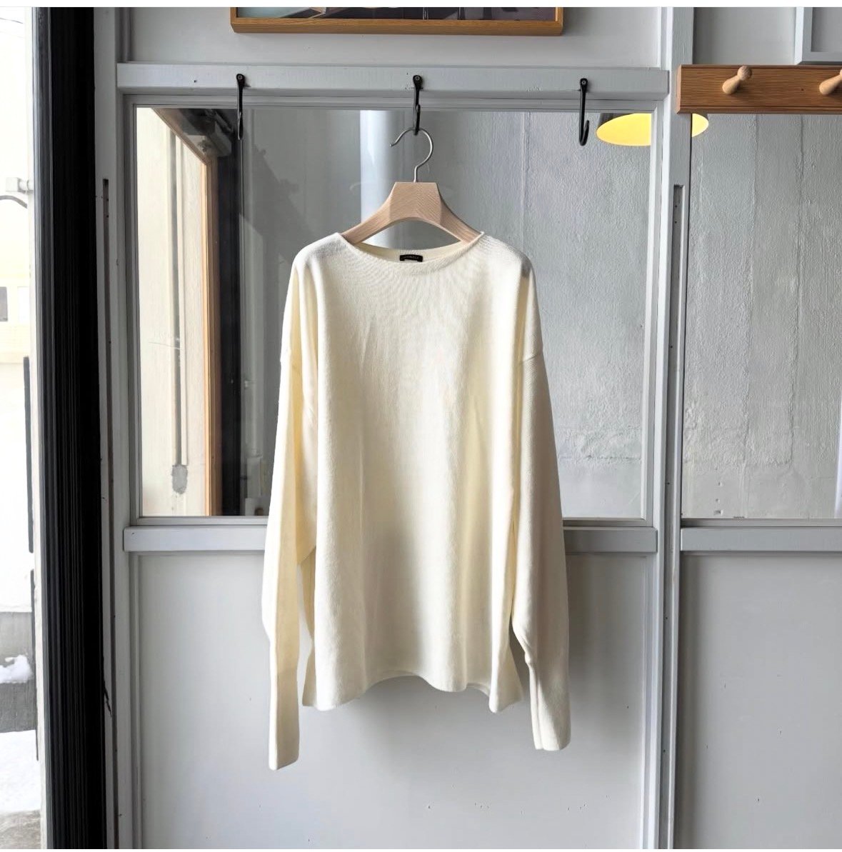 COMOLI カシミヤ和紙 コモリニット | Less Higashikawa