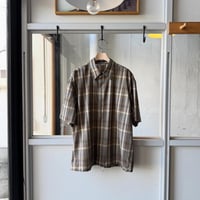 AURALEE WASHED FINX TWILL STRIPE SHIRTS A9SS