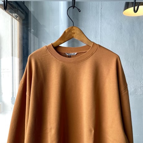 AURALEE　SUPER HIGH GAUZE SWEAT P/O