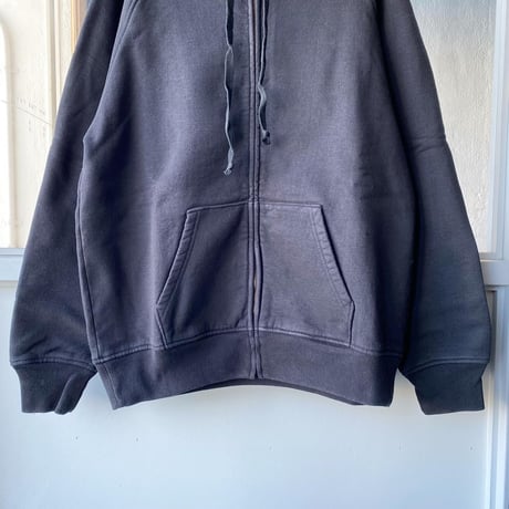 COMOLI　コットン裏毛 ジップパーカ
