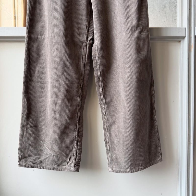 パンツ auralee PIGMENT DYE FINX CORDUROY SIZE 4 AURALEE PIGMENT DYED FINX CORDUROY WIDE 5P PANT