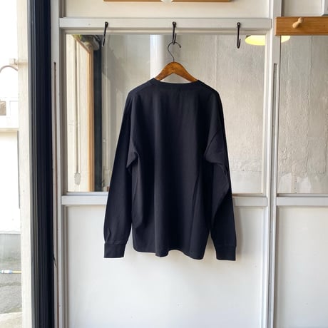 COMOLI　空紡天竺  長袖Tシャツ