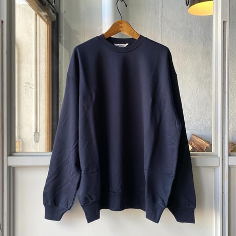 AURALEE  　ELASTIC HIGH GAUGE SWEAT P/O