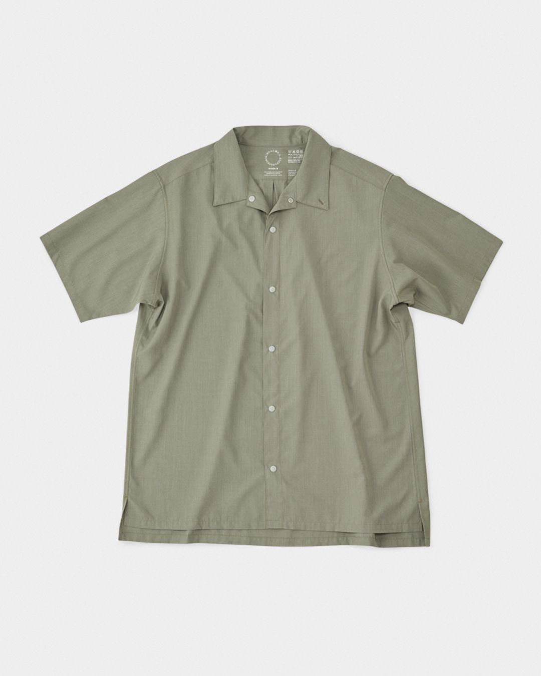 山と道 Bamboo Short Sleeve Shirt - Men ※在庫あり | Le