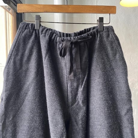COMOLI　カシミヤシルク ドローストリング パンツ