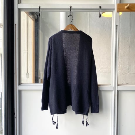 COMOLI　カシミヤ製品染 カーディガン