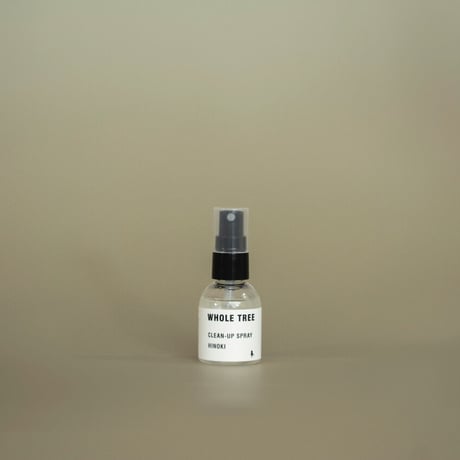 WHOLE TREE   CLEAN-UP SPRAY HINOKI 50ml