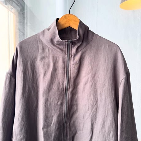 ssstein　  VIS/LI TWILL SHIRRED LIGHT ZIP JACKET  -  ST.1076