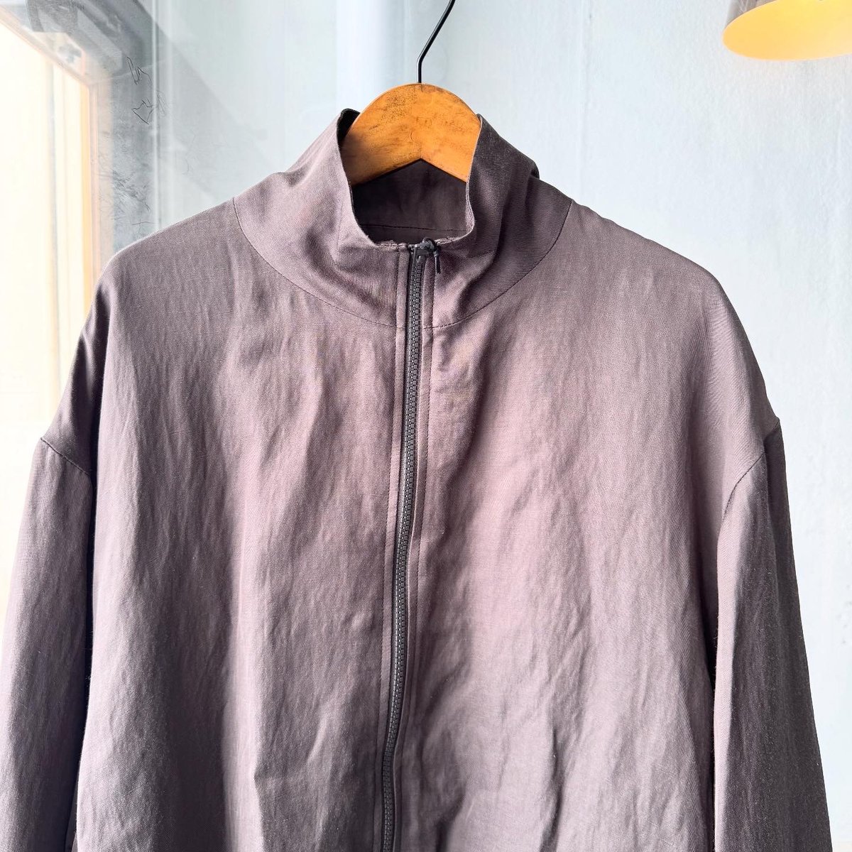 ジャケット・アウター ssstein TWILL SHIRRED LIGHT ZIP JACKET ssstein VIS/LI TWILL SHIRRED LIGHT ZIP JACKET