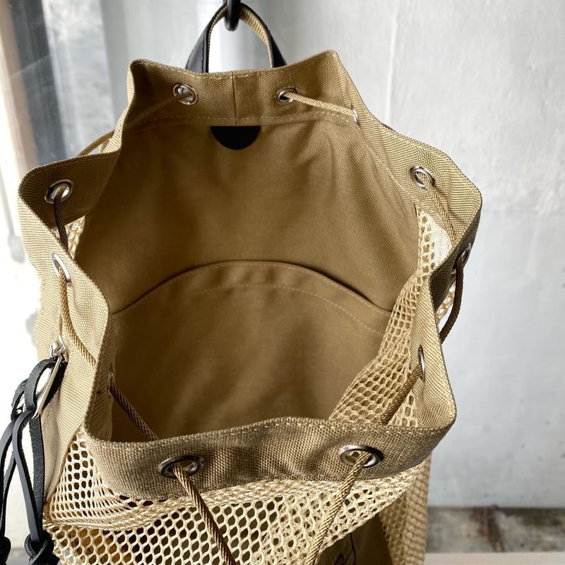 AURALEE MESH SMALL BACKPACK made by Aeta | Less AURALEE MESH SMALL BACKPACK made by Aeta | Less