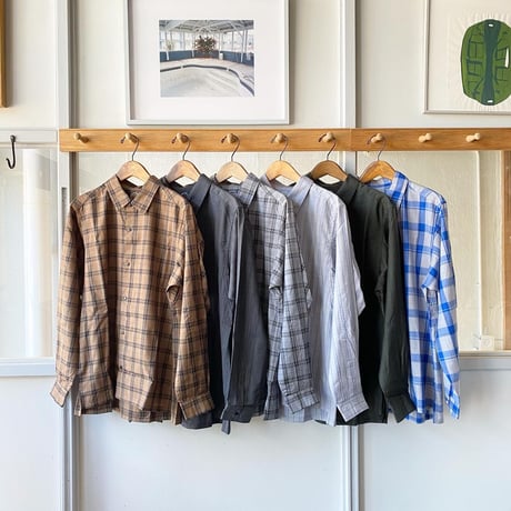 山と道　Merino Shirt - Unisex 　　　　　※在庫なし