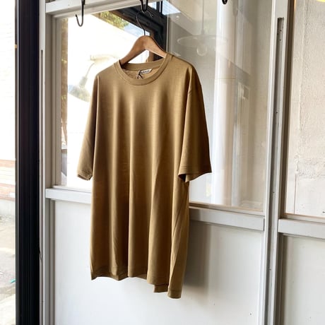 AURALEE 　SUPER SOFT WOOL JERSEY TEE