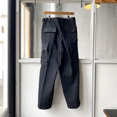 COMOLI　ブラックデニム B.D.Uパンツ