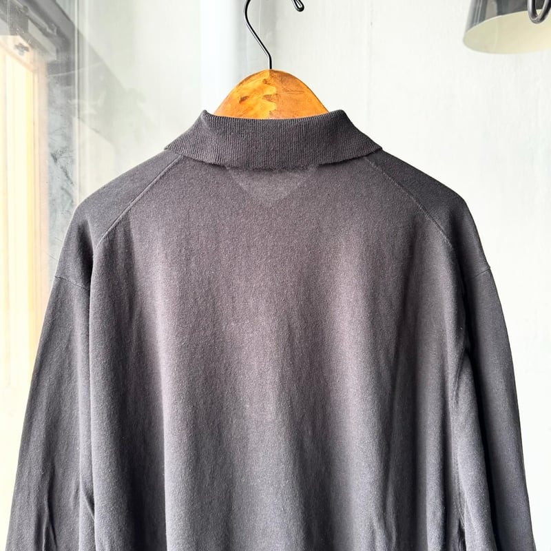 COMOLI コットン ニットポロ | Less Higashikawa COMOLI コットン ニットポロ | Less Higashikawa