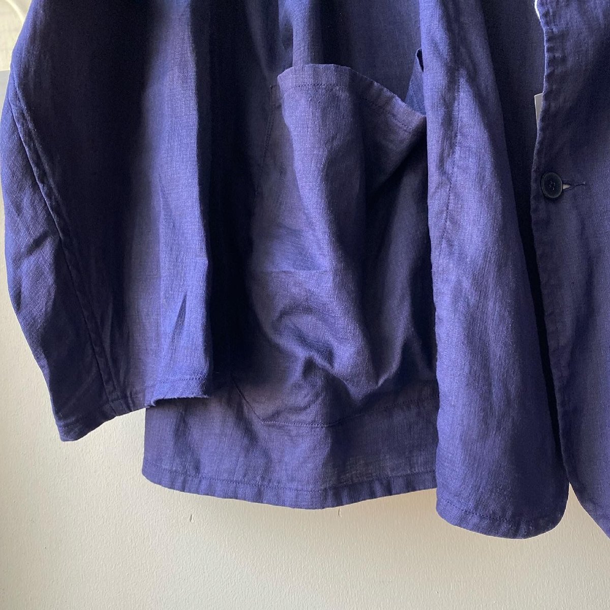 COMOLI リネンWクロス ジャケット | Less Higashikawa