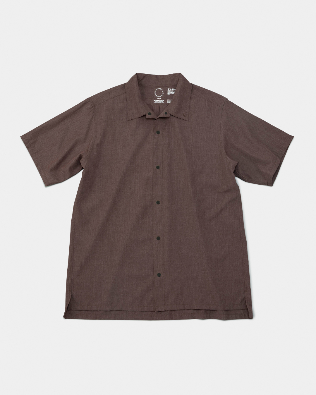 山と道 Bamboo Short Sleeve Shirt - Men ※在庫あり | Le