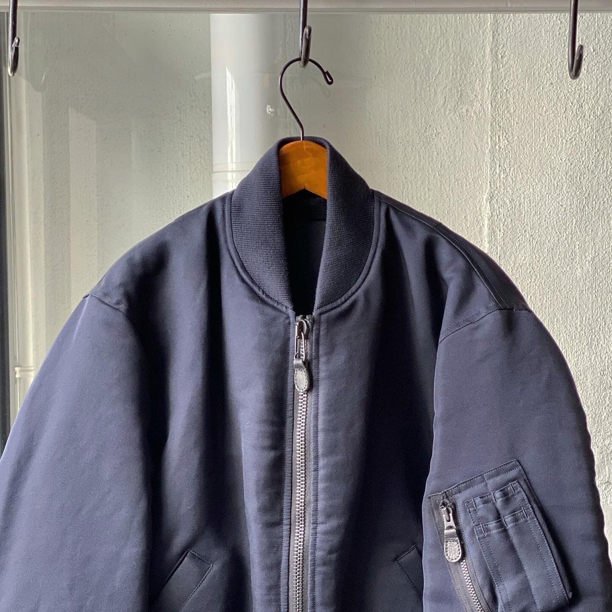 COMOLI シルクナイロン MA-1 | Less Higashikawa COMOLI シルクナイロン MA-1 | Less Higashikawa