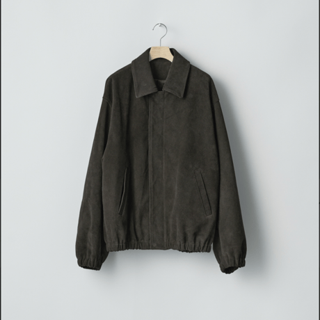 ssstein　  COW SUEDE ZIP SHORT JACKET