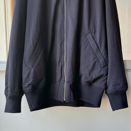 COMOLI　ウールニット ジップブルゾン