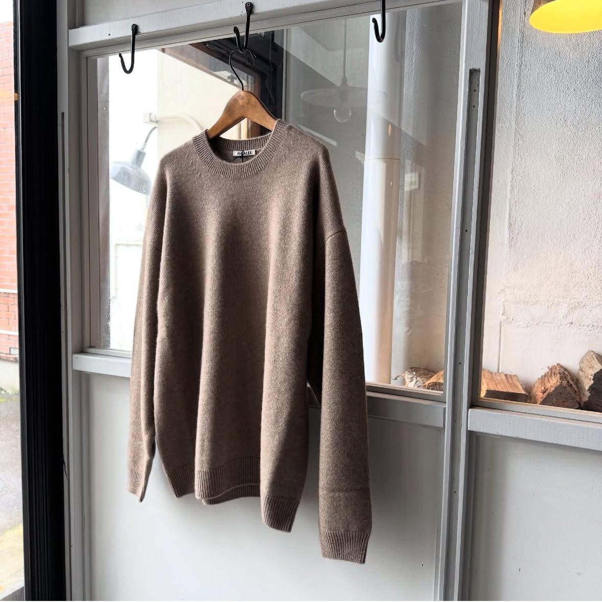 AURALEE BABY CASHMERE KNIT P/O | Less Higashikawa