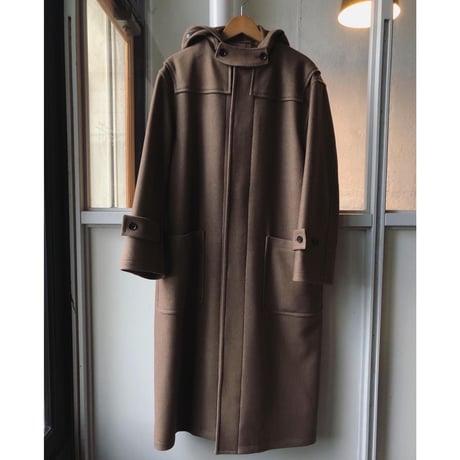 AURALEE  WOOL SILK MELTON DUFFLE COAT (Mens)