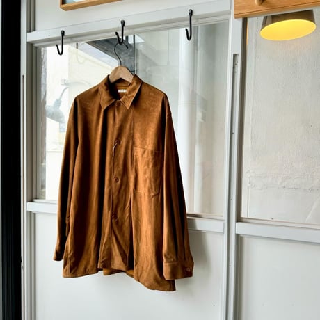 COMOLI　スエード シャツジャケット