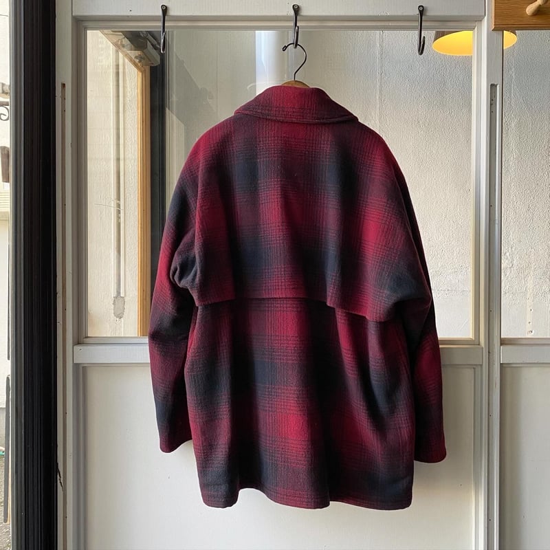 COMOLI ナッピングウール チェック マッキノウクルーザー | Less