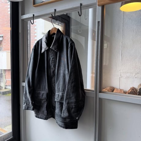 AURALEE　PRODUCT DYED ORGANIC COTTON DUCK BLOUSON
