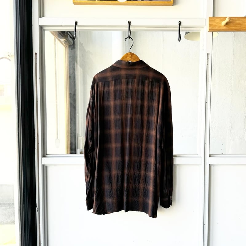 COMOLI レーヨン オープンカラーシャツ | Less Higashikawa COMOLI レーヨン オープンカラーシャツ | Less Higashikawa