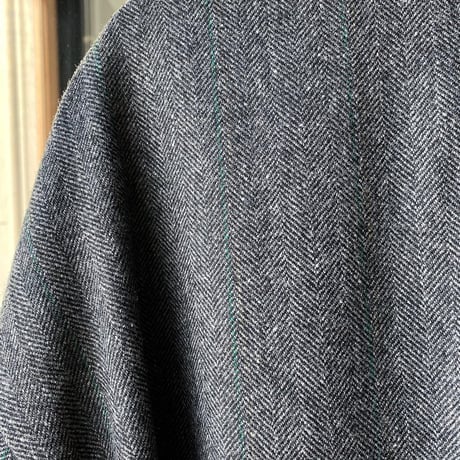ssstein      MELTON ZIP HALF COAT  - ST.415-2