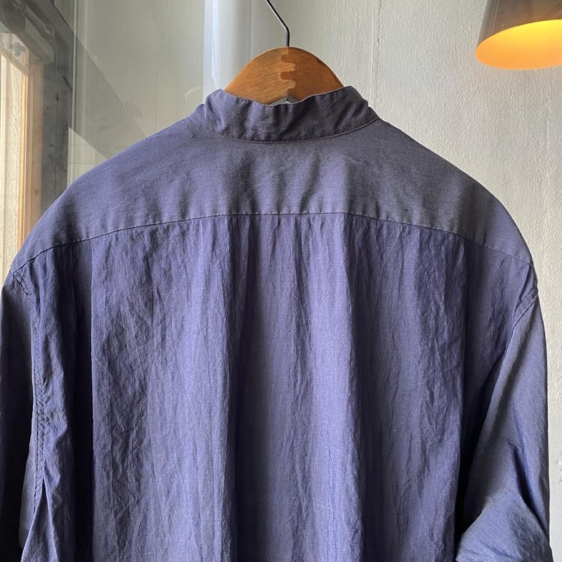COMOLI コットンシルク プルオーバーシャツ | Less Higashikawa COMOLI コットンシルク プルオーバーシャツ | Less Higashikawa