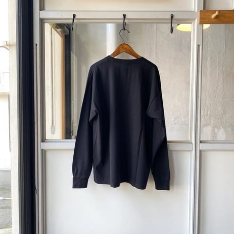 COMOLI　コットンジャージ 長袖Tシャツ