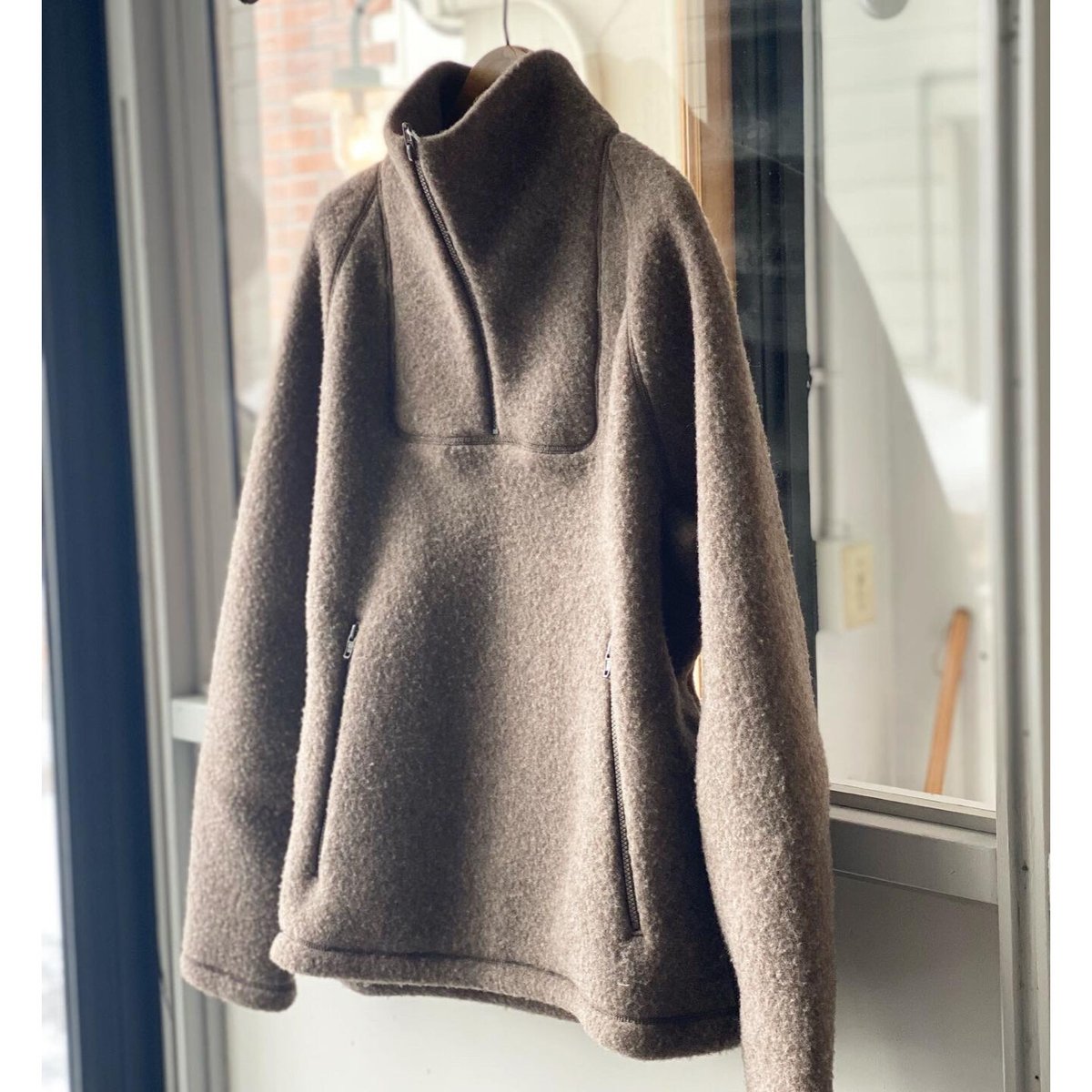 YAECA [ UNISEX ] WOOLプルオーバー 11451 | Less H