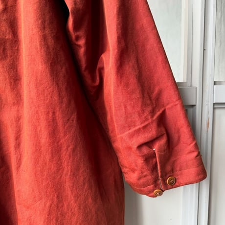 YAECA　[WOMEN] CANVAS DESIGN　Oiled Raglan Coat