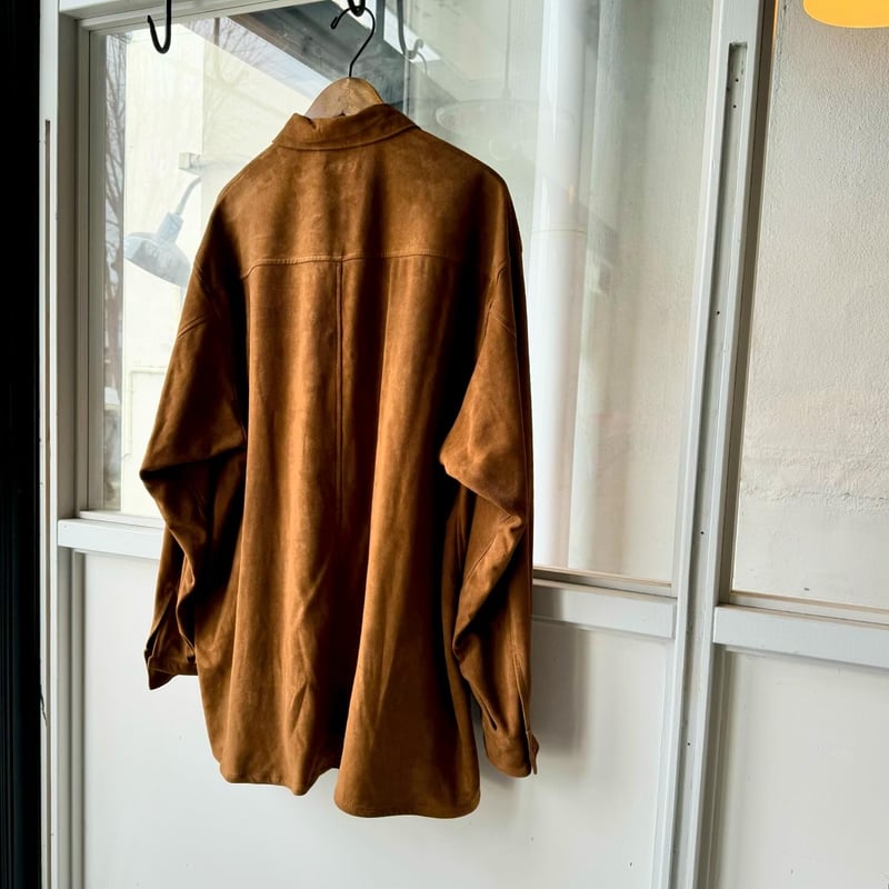 COMOLI スエード シャツジャケット | Less Higashikawa