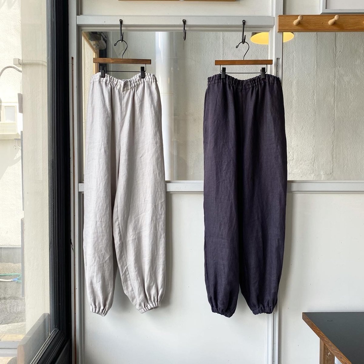 fruits of life ウールジョガーパンツ fruits of life>ワイドジョガーパンツ / 鈍色(グレー) | fruits o