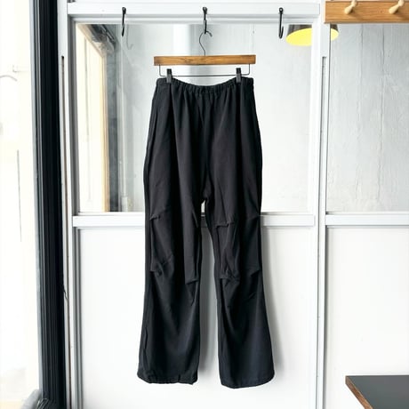 COMOLI　コットンジャージ ニータックパンツ
