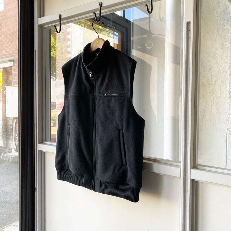 AURALEE CASHMERE WOOL MOSSER VEST | Less Higa