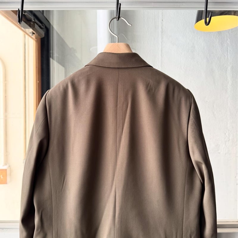AURALEE LIGHT WOOL MAX GABARDINE JACKET | Less