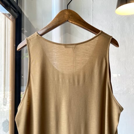 AURALEE 　SUPER SOFT WOOL JERSEY TANK