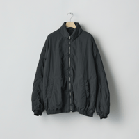 AURALEE WASHED FINX TYPEWRITER CHECK P/O SHIRT