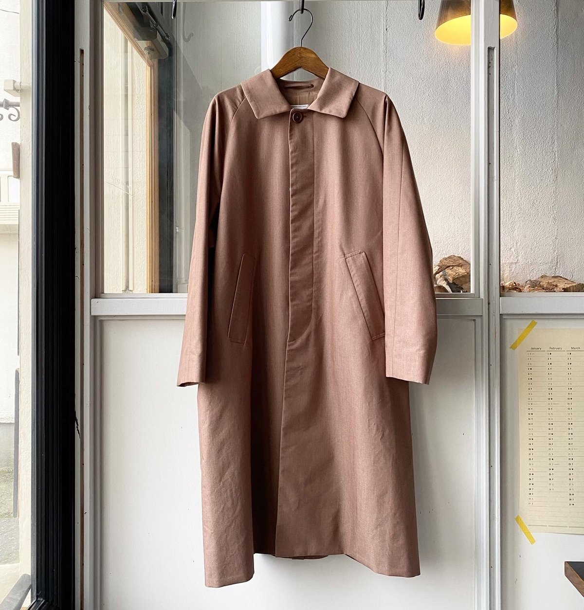 YAECA スタンダードステンカラーコート YAECA ステンカラーコート スタンダード PADDING | Less Higashi