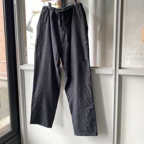 COMOLI　カシミヤシルク ドローストリング パンツ