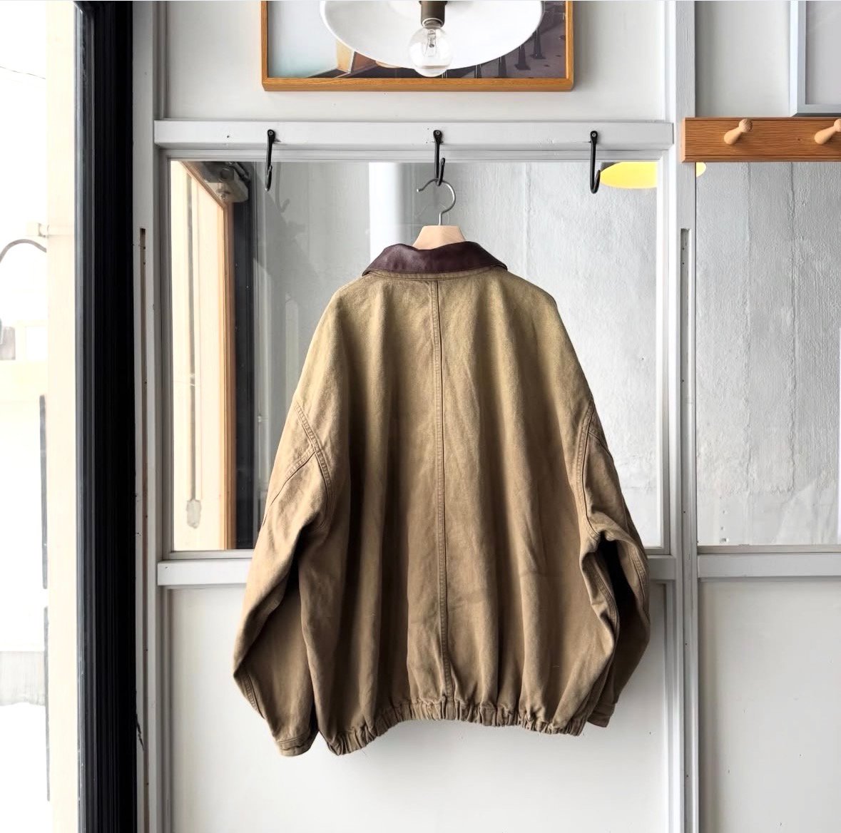 SULFUR DYED OXFORD VINTAGE JACKET Sサイズ fit=scale-down,w=1200